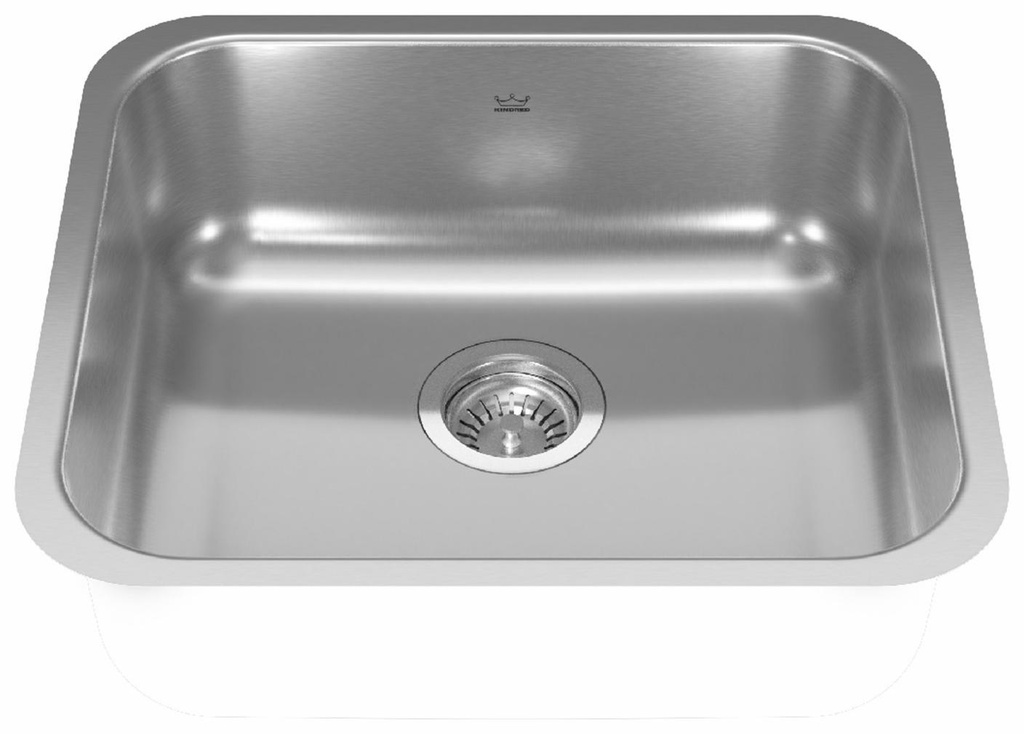 Reginox 19-3/4" 1 Bowl Undermount Kitchen Sink