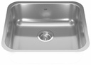 Reginox 19-3/4" 1 Bowl Undermount Kitchen Sink