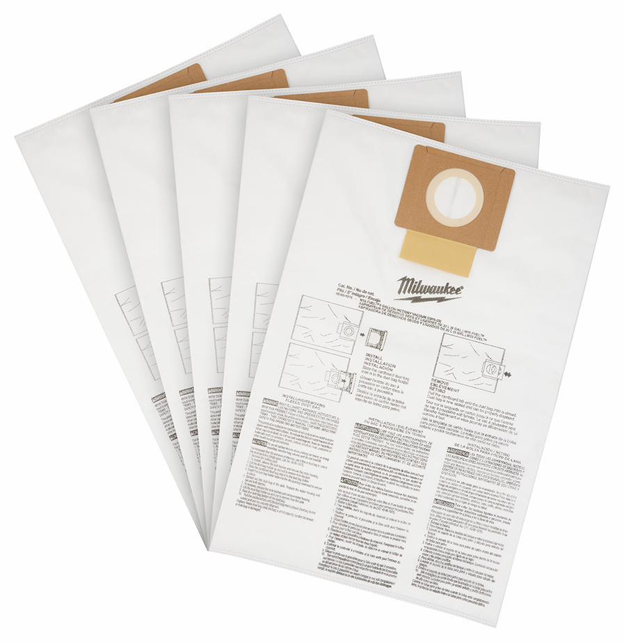 FLEECE DUST BAGS (5PK) 6 GALLON