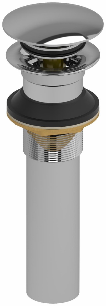 Push Drain Without Overflow