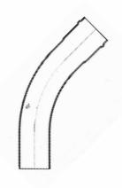 4 PVC GASKET SEWER XL ST 45 SXG