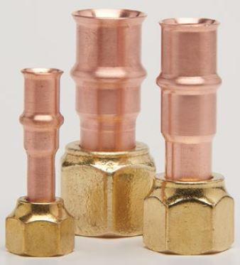 3/4" RLS Press SAE Flare Adapter