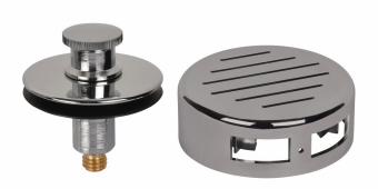 Push eN Lift Stopper Waste & Overflow Trim