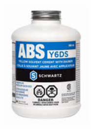 946ml Y6 CSA ABS Cement Yellow