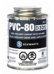 3.78L D3 PVC-80 CSA PVC Cement Grey