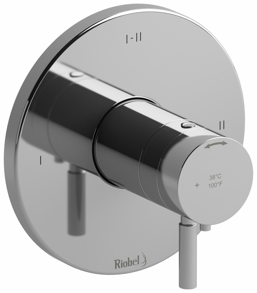 Riu 3-Functions Thermostatic Valve Trim
