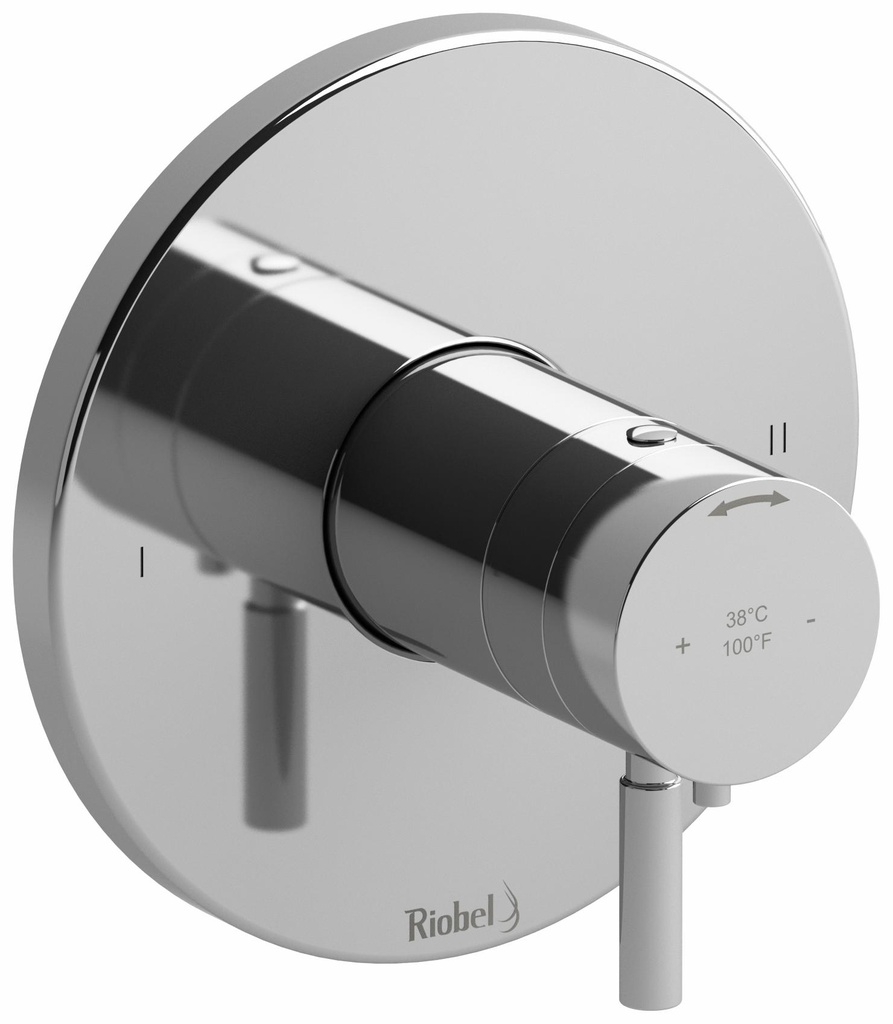 Sylla Thermostatic Coaxial Valve Trim