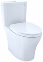 Aquia IV Elongated Dual Flush 1.28 and 0.9 GPF 2-Piece Toilet with SoftClose Seat