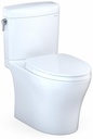 Aquia IV Elongated Dual Flush 1.28 and 0.9 GPF 2-Piece Toilet with SoftClose Seat