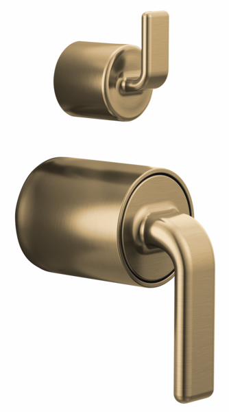 Allaria Twist Lever Handle Kit for Pressure Balance Valve with Integrated Diverter Trim