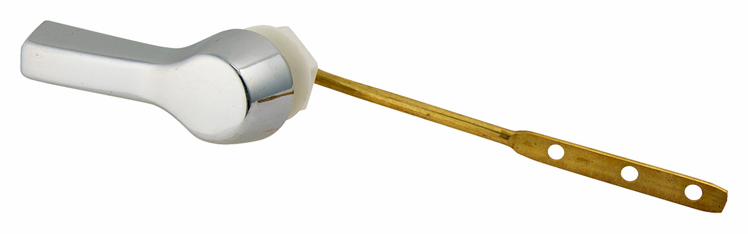 SHORT CP BRASS TANK LEVER