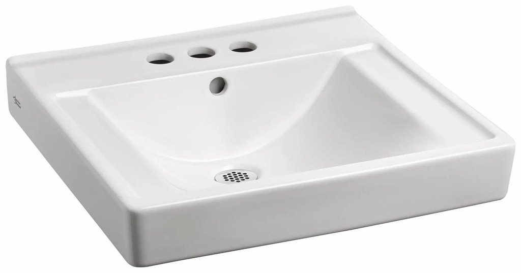 Decorum Centerset Wall-Hung Bathroom Sink