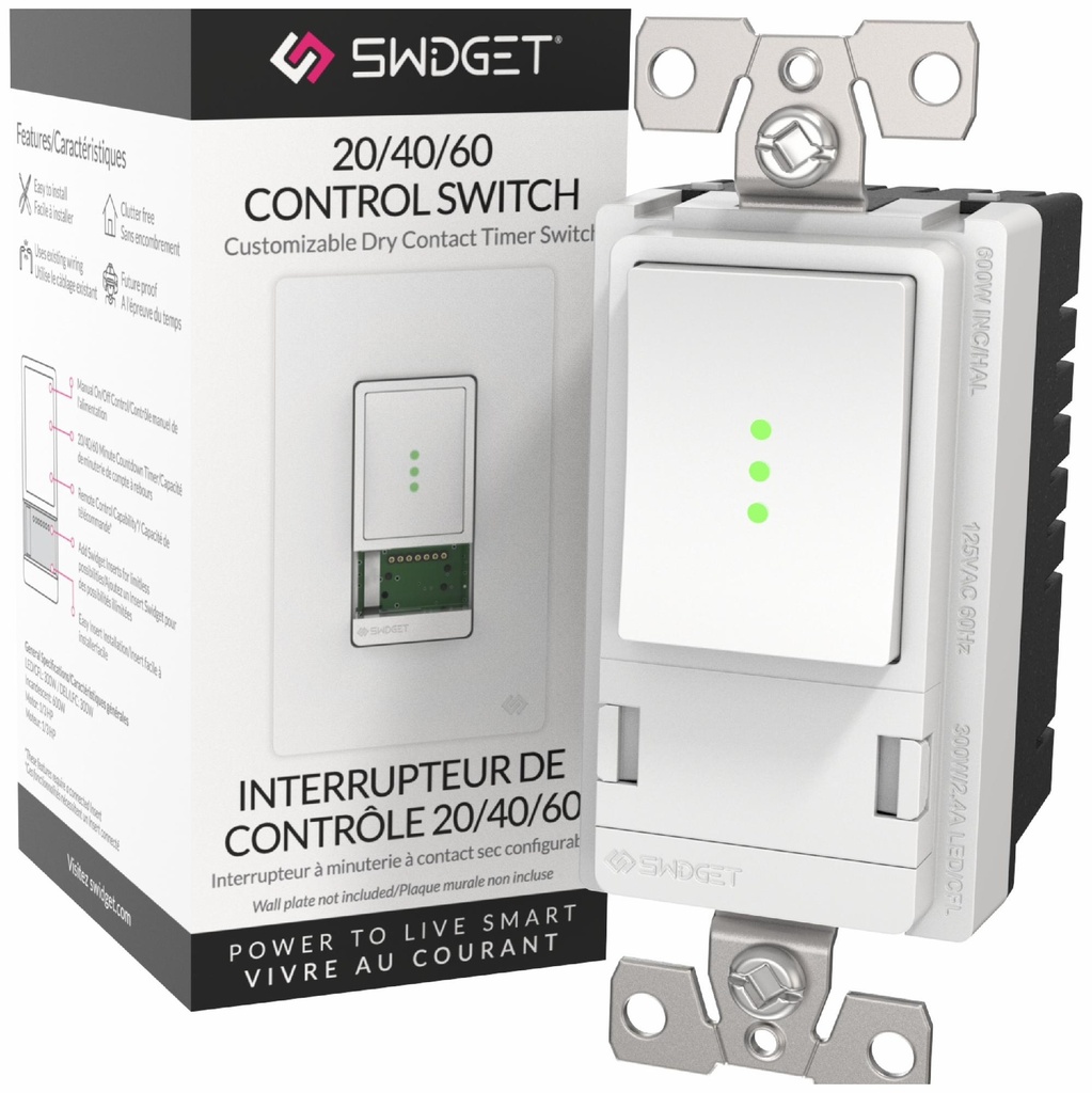 20-40-60 Dry Contact Timer Switch