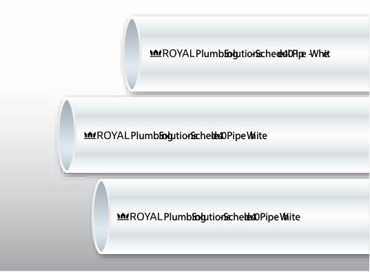 12 X 20' CSA SCH 40 PVC PIPE