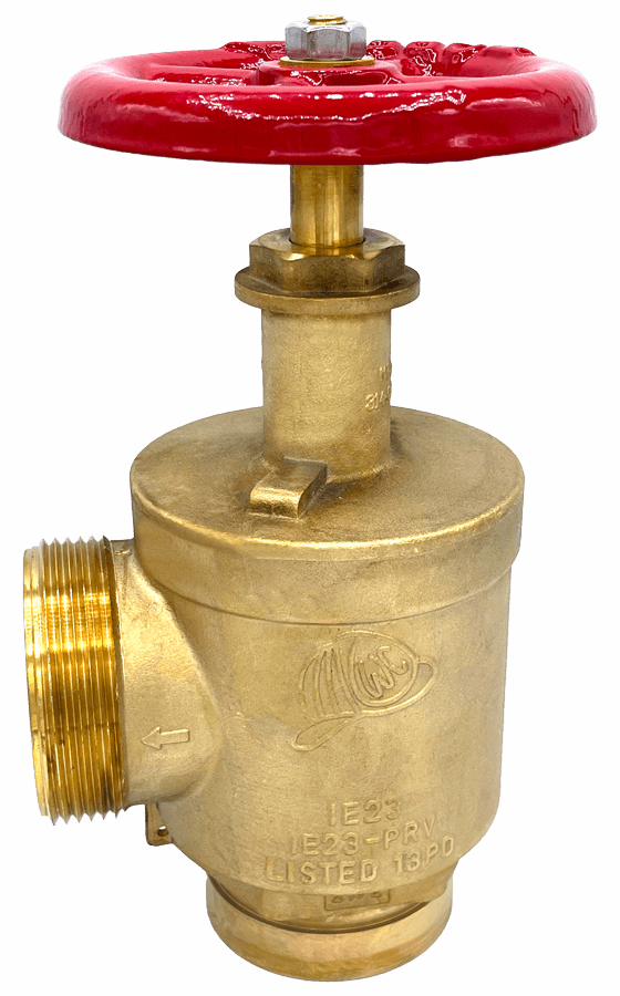 2-1/2 ANGLE HOSE VLVE GRV X M