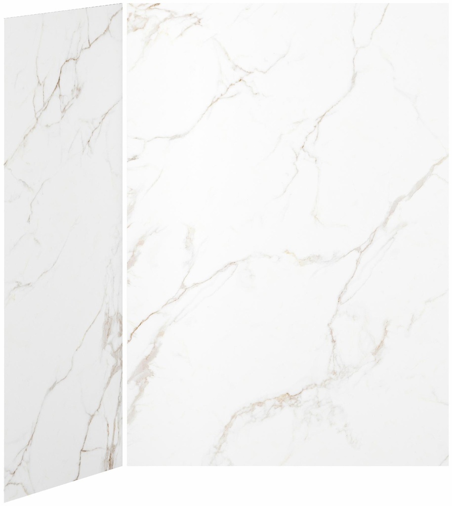 60 x 36 2-Panel Shower Wall Kit for Corner Installation