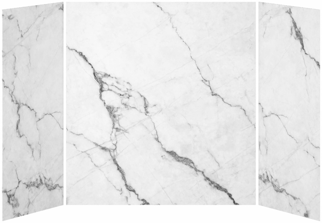 32 x 60 x 32 3-Panel Tub/Shower Wall Kit