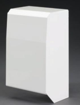 REVITAL/LINE 2"RH END CAP WHITE