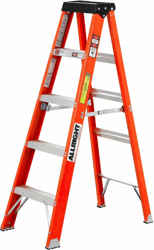 12' FG HD STEPLADDER - 300 LBS