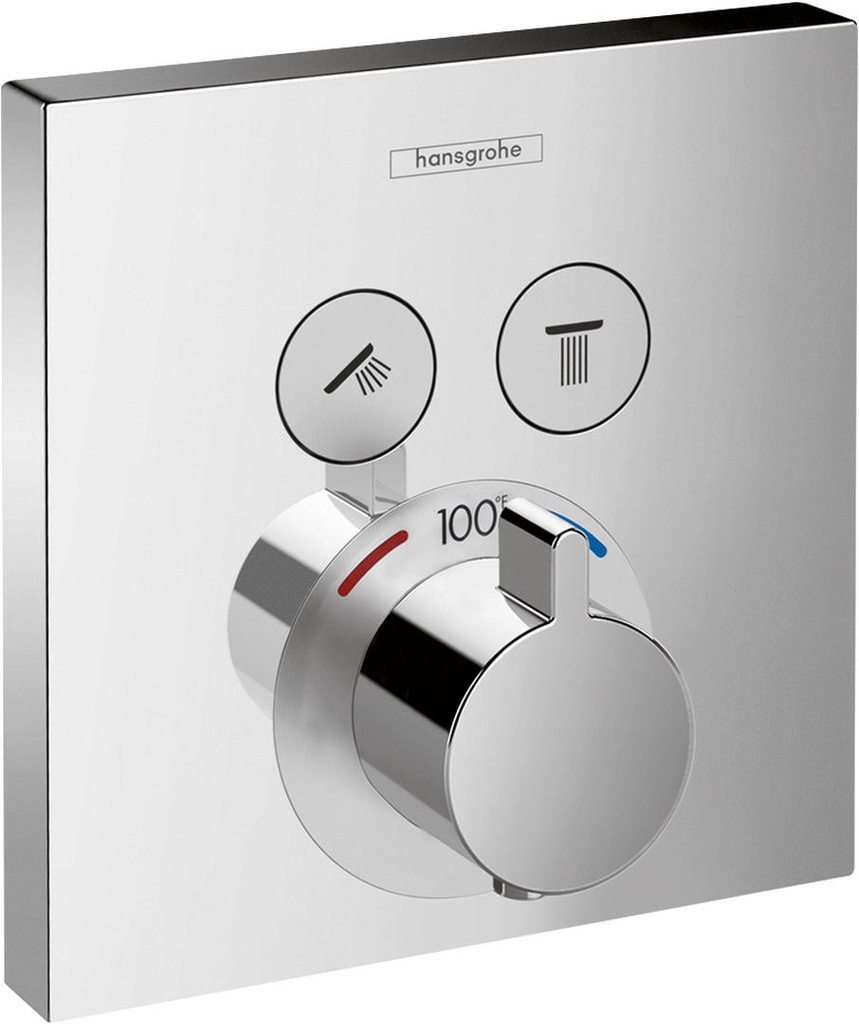 Showerselect 2-Functions Thermostatic Valve Trim