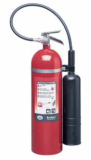 BADGER 15LB CO2 W/B ALUM.