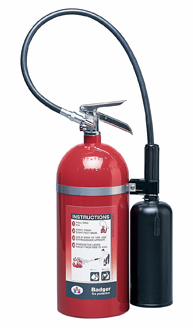 BADGER 10LB CO2 W/B ALUM.