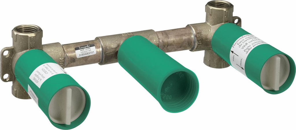 Rough-In Valve for Wall Mount Widespread Faucet