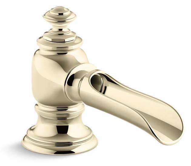 Artifacts Widespread Bathroom Faucet Spout Flume Design 1.2 GPM (Less Handles)