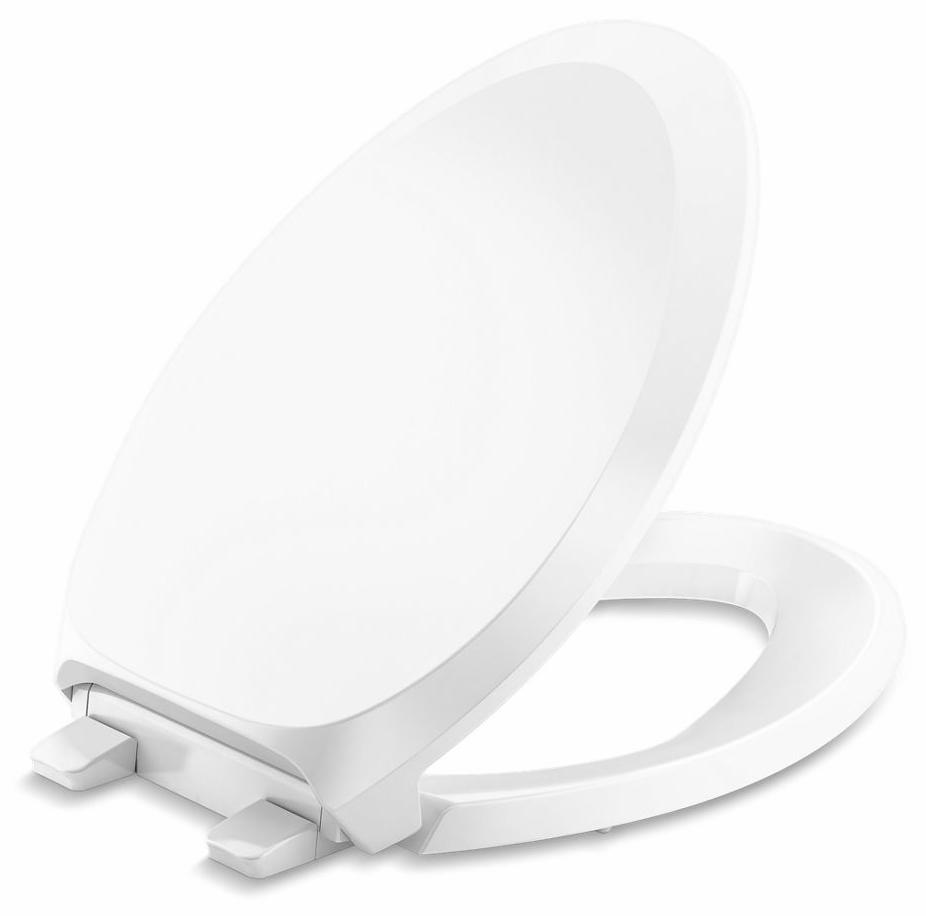 French Curve ReadyLatch Quiet-Close Elongated Toilet Seat