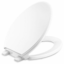 Glenbury ReadyLatch Quiet-Close elongated toilet seat
