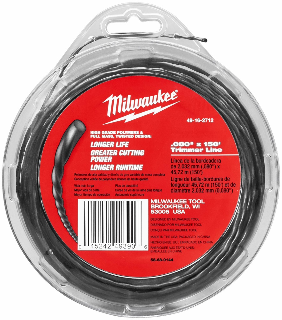 .080 X 150 Trimmer Line