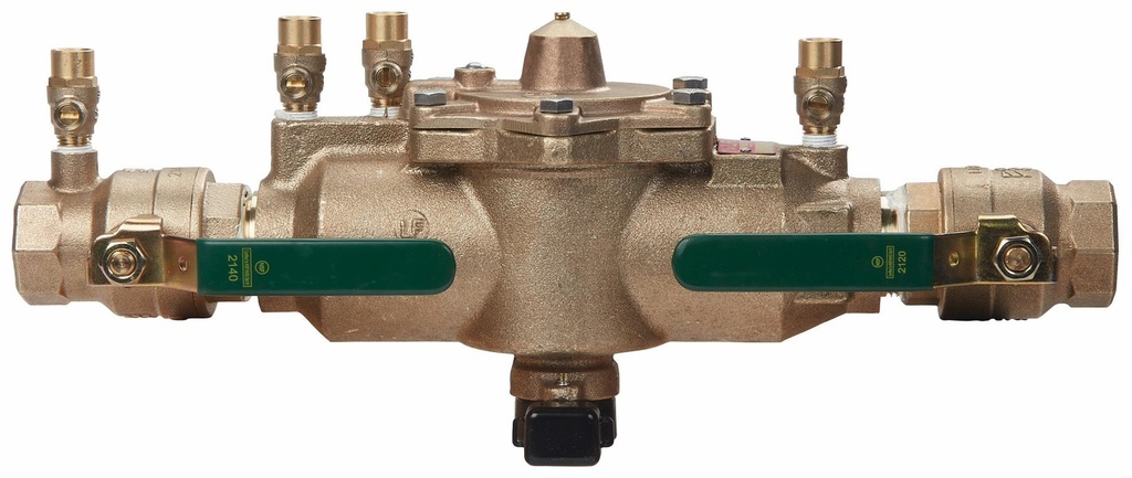 1-1/4" Bronze Reduced Pressure Backflow Preventer 009M2-QT-FS