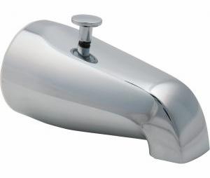 1/2" or 3/4" IPS Tub Spout with Diverter