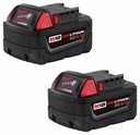 M18 RedLithium XC 5.0 Extended Capacity Battery Pack (2 Pack)