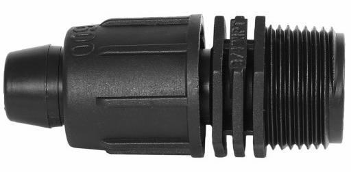 Twist Lock 1/2" Twist Lock to 3/4" MPT Adapter