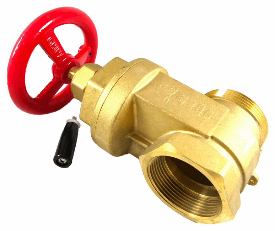 2-1/2 GATE VALVE NPT X MALE HOSE
