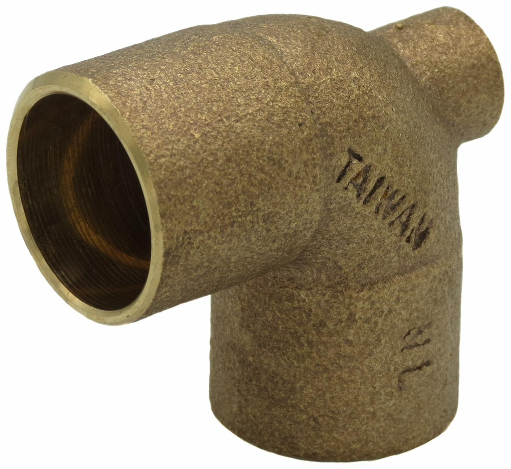 1/2X1/8X1/2 CXFXC CAST BASEBOARD TEE