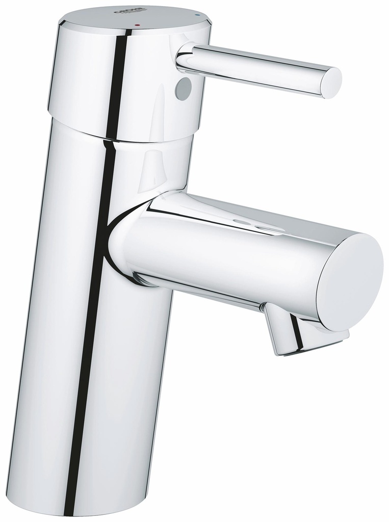 Concetto Single Hole Bathroom Faucet less Drain