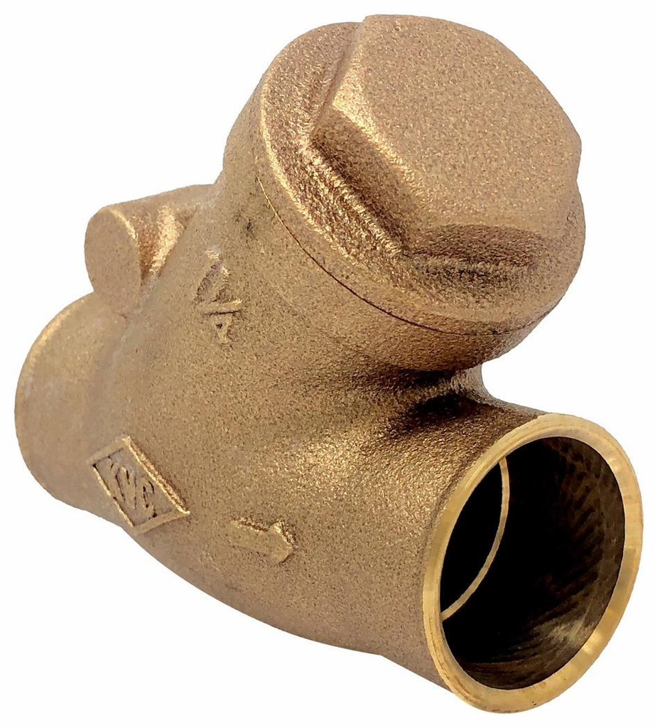 2-1/2 BRONZE CXC SW.CHECK VALVE CL125