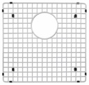 Stainless Steel Bottom Grid for Large Bowl of Quatrus and Precision 60/40 Sinks