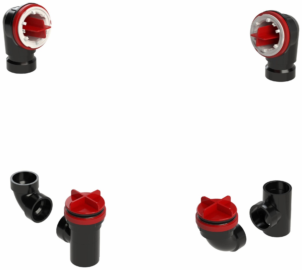 Total 1 Waste & Overflow Rough-In Kit