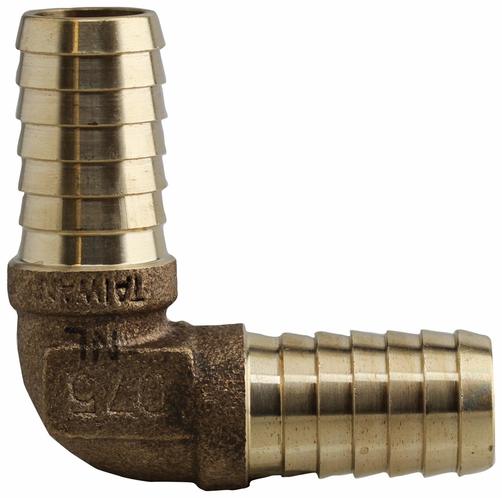 ELB-075NL - 'Nl Bronze 3/4" Insert Elbow'