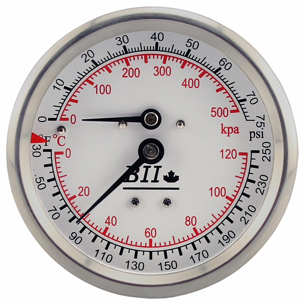 TR30-CB2-60/250 - '3" Tri.G. 0-75p/30-250F 1/2cb'