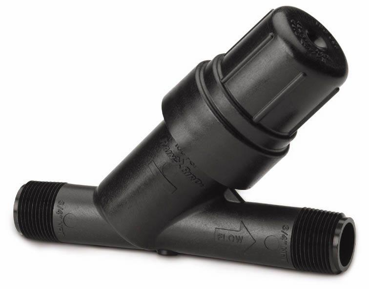 3/4" Inline RBY Filter with 200 Mesh Screen