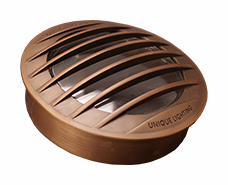 Cast Brass Grate for F200 Well Light