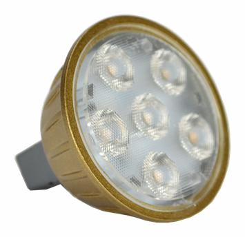 4W 2700K LED MR16 40 Deg Flood, Dimmable