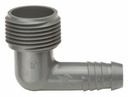 3/4" MPT x 1/2" Barb Elbow