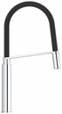 Concetto Professional Kitchen Faucet with Flexible Hose Pulldown Spray