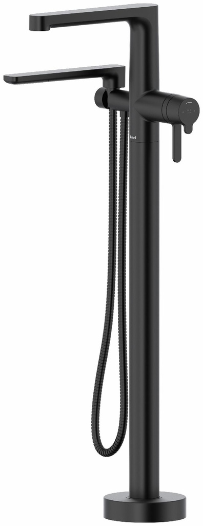 Nibi Single Hole Floor Mount Tub Filler Trim