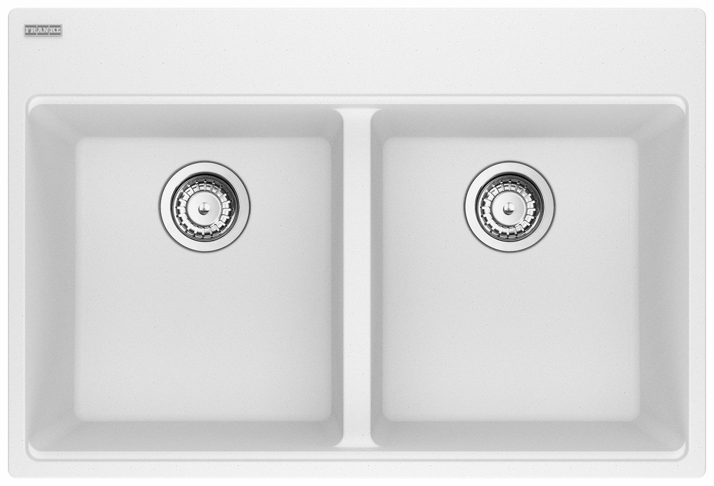 Maris 33-1/16" Fragranite 2 Bowl Drop-In Kitchen Sink